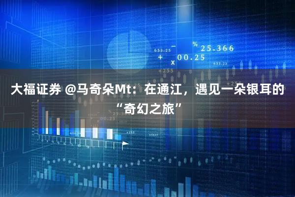 大福证券 @马奇朵Mt：在通江，遇见一朵银耳的“奇幻之旅”