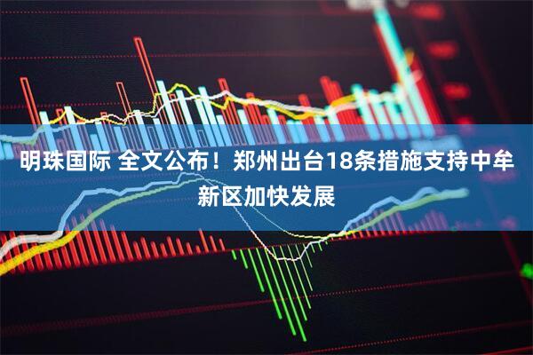 明珠国际 全文公布！郑州出台18条措施支持中牟新区加快发展