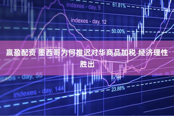 赢盈配资 墨西哥为何推迟对华商品加税 经济理性胜出